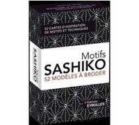 Susan Briscoe – Motifs Sashiko – 52 modèles à broder – 52 cartes + 1 livret