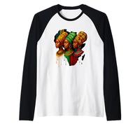 Motifs traditionnels colorés pour femmes africaines Manche Raglan