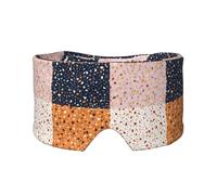 Motifs vectoriels terrazzo sans couture,Masque pour les yeux bloquant la lumière Cache-yeux et cache-oreilles pour le sommeil