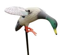 Motiion Duck Decoys - Canard à aile rotative, mécanisme de moteur électrique 6 V, accessoire de contrôleur de distance de 200 m, quincaillerie magnétique renforcée | Kit pour chasseurs et amateurs de
