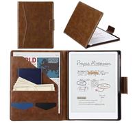 MotiMind Étui en cuir synthétique de qualité supérieure compatible avec Remarkable Paper Pro 30 cm 2024 - Étui folio magnétique fin avec mise en veille automatique - Étui de protection rigide avec