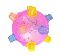 Motion Activated Dog Ball - Bouncing LED Light, Interactive Pet Toy