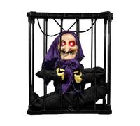 Motion Activated Halloween Decorations - Spooky Light Up Eyes Sound Effects