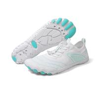 Motion Ground Chaussures pieds nus en cuivre pour l'équilibre naturel Unisexe Chaussures pieds nus imperméables pour hommes et femmes, Trail Running et activités de plein air 2025, 1 vert menthe, 36