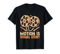 Motion Is Visual Story Animation Dessiner Sketch Animate T-Shirt