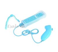 Motion Plus Manette Remote + Nunchuk Nunchuck + Housse Set pour Nitendo Wii Jeux