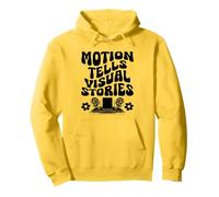 Motion raconte des histoires visuelles Animation Dessiner Croquis Animer Sweat à Capuche