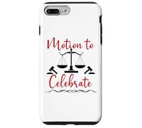 Motion to Celebrate Lawyer Graduation Funny Future Attorney Coque pour iPhone 7 Plus/8 Plus