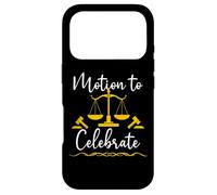 Motion to Celebrate Lawyer Graduation Law School Barrister Coque pour iPhone 17 Pro