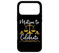 Motion to Celebrate Lawyer Graduation Law School Barrister Coque pour iPhone 17 Pro Max