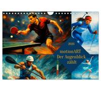 motionART L'instant compte (Calendrier mural 2026 DIN A4 horizontal), CALVENDO calendrier mensuel