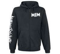 Motionless In White Logo Homme Sweat-Shirt zippé à Capuche Noir M