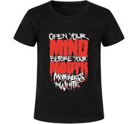 Motionless in White Men's Open Your Mind T-Shirt Black Manches Courtes(XX-Large)