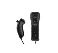 MotionPlus 2-in-1 et Nunchuk pour Wii et Wii U - Noire