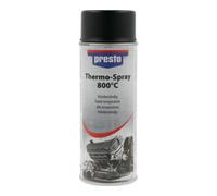 Motip Dupli PRESTO Spray de peinture thermo-résistante Profi 800°C noir 400 ml Quantité:6