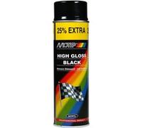 Motip laque acrylique aérosol haute brillance noir 500 ml Noir G