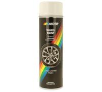 Motip m04003 Aérosol de peinture Spray de roue de couleur ACRYL - blanc, 500 ml (Lot de 1)