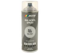 PEINTURE SECHAGE RAPIDE RAL ACRYL RAL7004 BRILLANT AEROSOL 400ML MOTIP