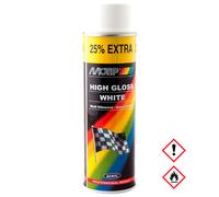 Motip Peinture Rallye – Blanc brillant – 500 ml