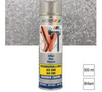 MOTIP Peinture - bombe galvanisation à froid Alu-Zinc Spray 500ml Réf. M07302 - OD