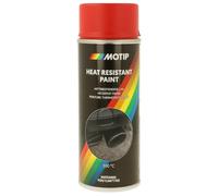Motip Peinture Haute-Température - Rouge - 400ml