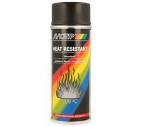 Motip Peinture Noir Mat MT4031 – Résistante à la chaleur et à l'essence – 400 ml