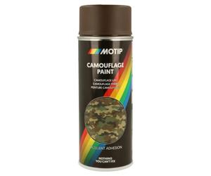 Motip RAL8027 peinture 400 ml-Couleur : camouflage brun