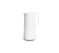 Emsa Pichet isotherme Motiva – 1 L, bouchon à vis Quick Press, ampoule en verre, blanc