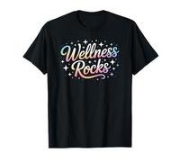 Motivated Wellness Rocks Entraînement Vacances Yoga PTA Thérapeute T-Shirt
