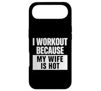 Motivation Amusante de Remise en Forme, « I Work Out Because My Wife is Hot » Coque pour iPhone Air