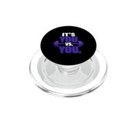 Motivation Amusante Qui Dit Que C'est Vous Contre Vous PopSockets PopGrip pour MagSafe