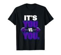 Motivation Amusante Qui Dit Que C'est Vous Contre Vous T-Shirt Graphique avec Valeur