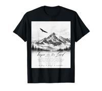 Motivation chrétienne Foi Force Espoir Écriture Isaïe T-Shirt