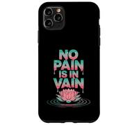 Motivation de croissance du lotus Coque pour iPhone 11 Pro Max
