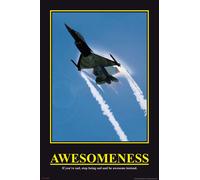 Motivation de l'affiche Awesomeness Jet