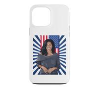 Motivation de l'amour Patriotique Michelle Obama Women History Month Coque pour iPhone 13 Pro Max