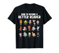 Motivation de Lecture pour Les Enfants Comment Devenir Un Meilleur Lecteur T-Shirt