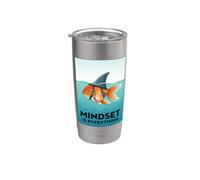 Motivation de l'esprit est tout Gobelet isotherme en acier inoxydable double paroi