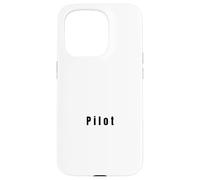 Motivation des futurs étudiants Pilotes Coque pour iPhone 15 Pro
