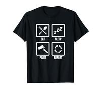 Motivation des Peintres en bâtiment Artisans et Artisans T-Shirt Graphique avec Valeur