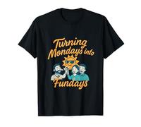 Motivation du Lundi de l'équipe de rêve Qui transforme Les lundis en Jours de fête T-Shirt