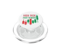 Motivation du Trading : Trader en détresse à Haut Risque et récompense élevée PopSockets PopGrip pour MagSafe