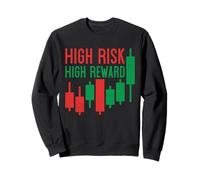 Motivation du Trading : Trader en détresse à Haut Risque et récompense élevée Sweatshirt