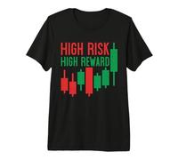 Motivation du Trading : Trader en détresse à Haut Risque et récompense élevée T-Shirt Haut de Gamme