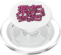 Motivation féroce et Libre des Femmes Fortes PopSockets PopGrip pour MagSafe