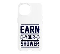 Motivation Gym Gagnez Votre Douche Haltérophilie Coque pour iPhone 15