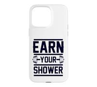 Motivation Gym Gagnez Votre Douche Haltérophilie Coque pour iPhone 15 Pro Max