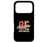 Motivation, Inspiration, objectifs Soyez génial avec Votre Vie Coque pour iPhone 17 Pro