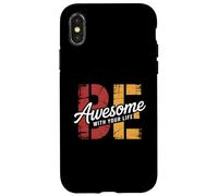Motivation, Inspiration, objectifs Soyez génial avec Votre Vie Coque pour iPhone X/XS