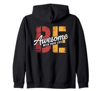 Motivation, Inspiration, objectifs Soyez génial avec Votre Vie Sweat à Capuche